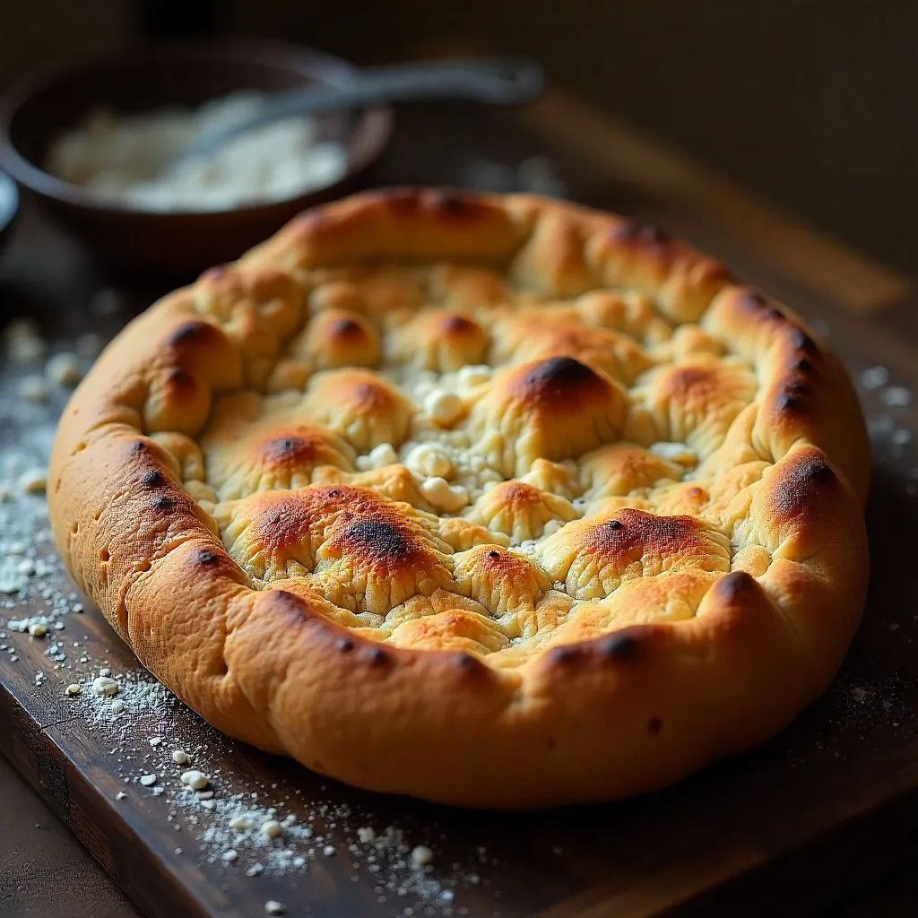 Frozen flour storage